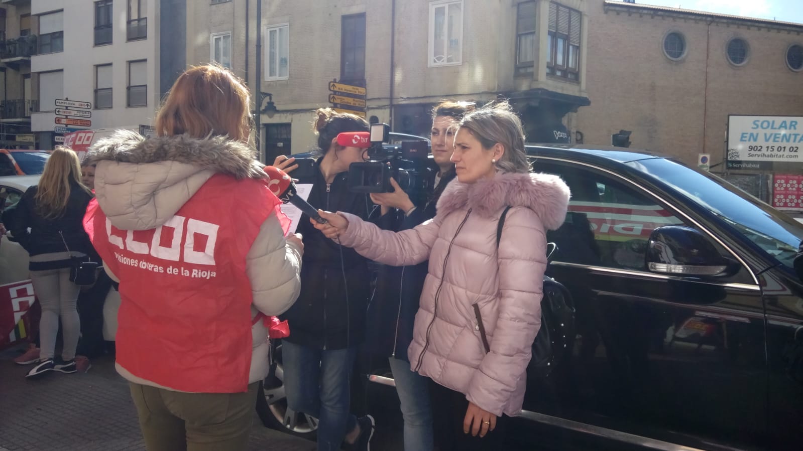 Huelga en Supermercados Dia en La Rioja